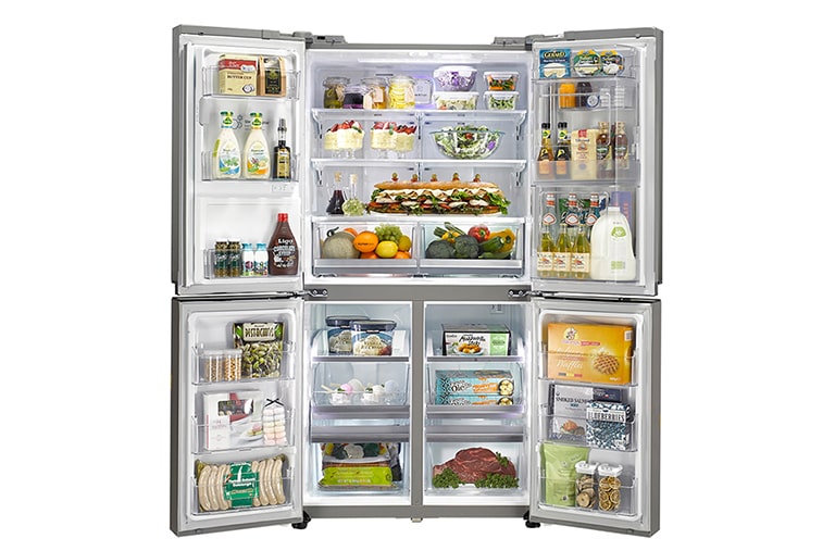LG 906L Door-in-Door® French Door Fridge with Ice & Water Dispenser, GF-5D906SL